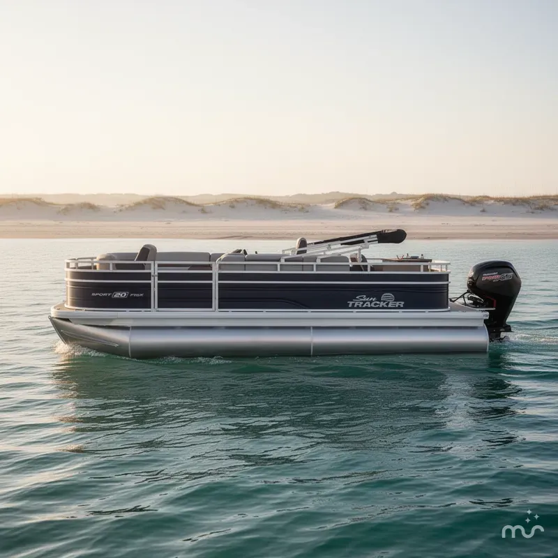 Slide: The Image of Sun Tracker SportFish 20 DLX 2026 - 2
