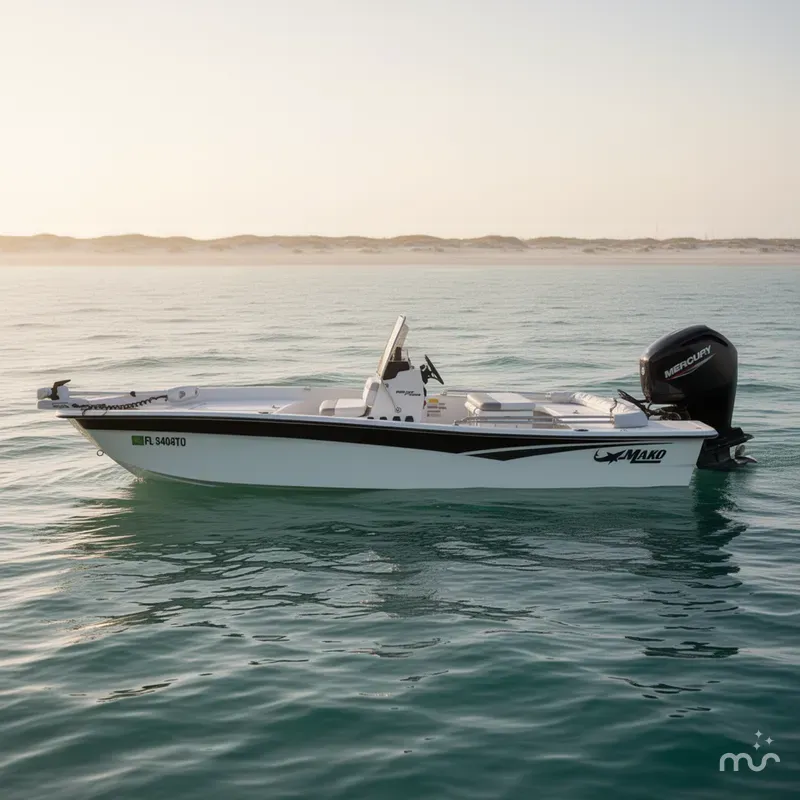 Slide: The Image of Mako Pro Skiff 17 CC 2024 - 2