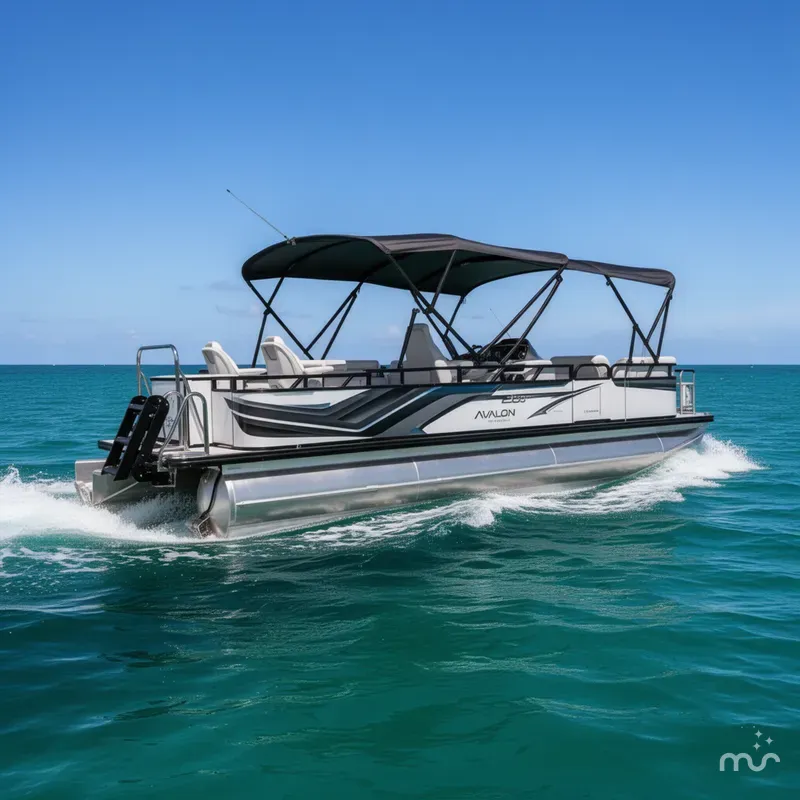 The Image of Avalon 2385 Venture 85 Rear Fish, Tri Toon, High Performance 2026 - 0