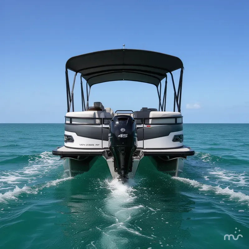 Slide: The Image of Avalon 2385 Venture 85 Rear Fish, Tri Toon, High Performance 2026 - 3
