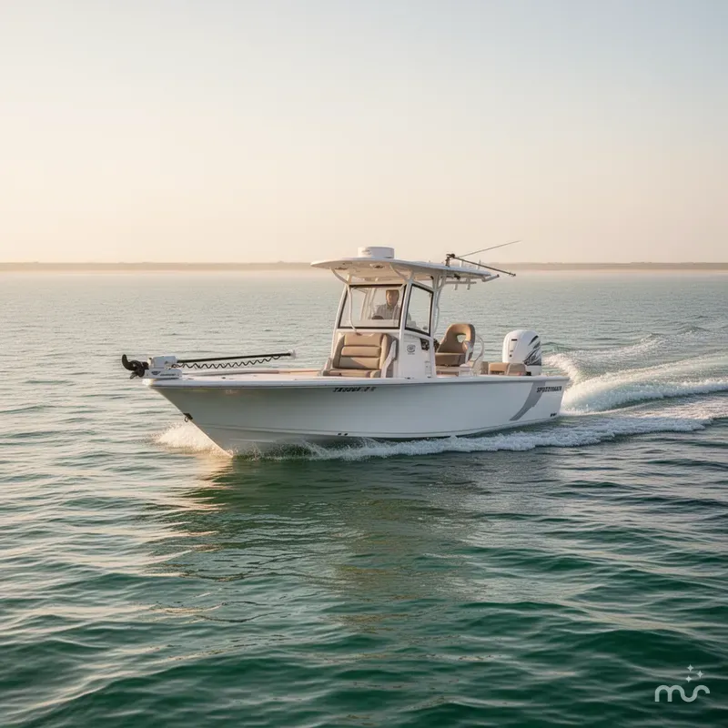 Slide: The Image of Sportsman Masters 267OE Bay Boat 2021 - 4