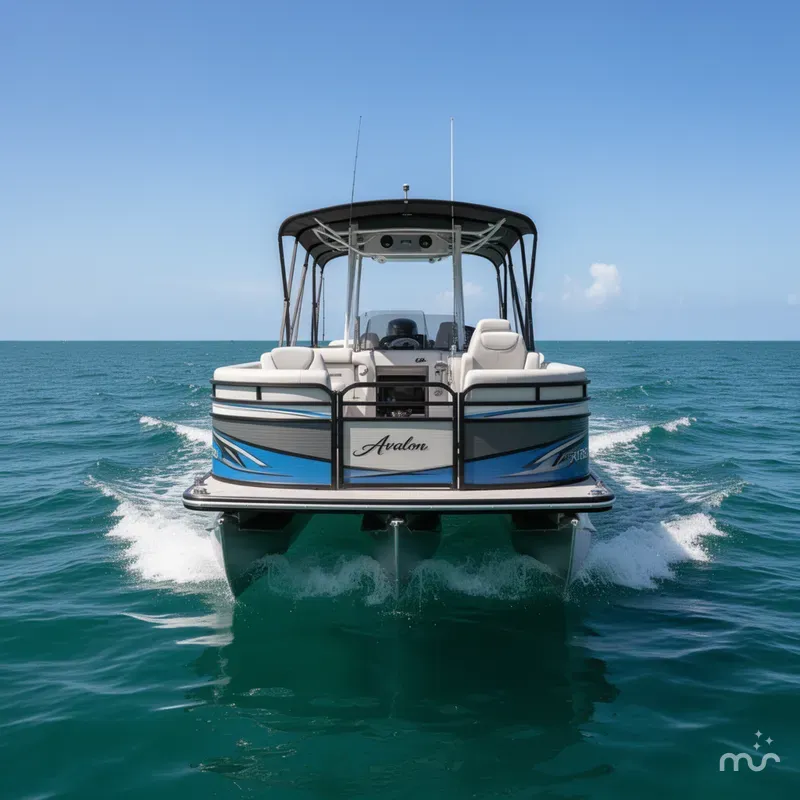 Slide: The Image of Avalon 2585 Venture 85, Center Console Fish, Tri Toon High Performance 2026 - 1
