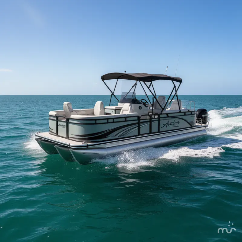 Slide: The Image of Avalon 2585 Venture 85, Center Console Fish, Tri Toon High Performance 2026 - 4