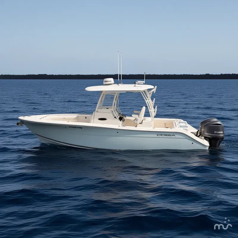 Slide: The Image of Cobia 296 Center Console 2015 - 2
