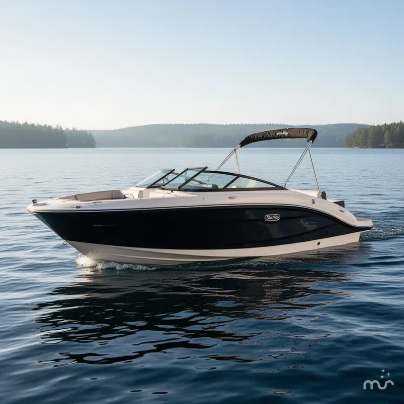 Slide: The Image of Sea Ray 21 SPX 2026 - 2