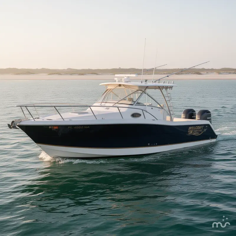 Slide: The Image of Wellcraft 290 Coastal 2005 - 2