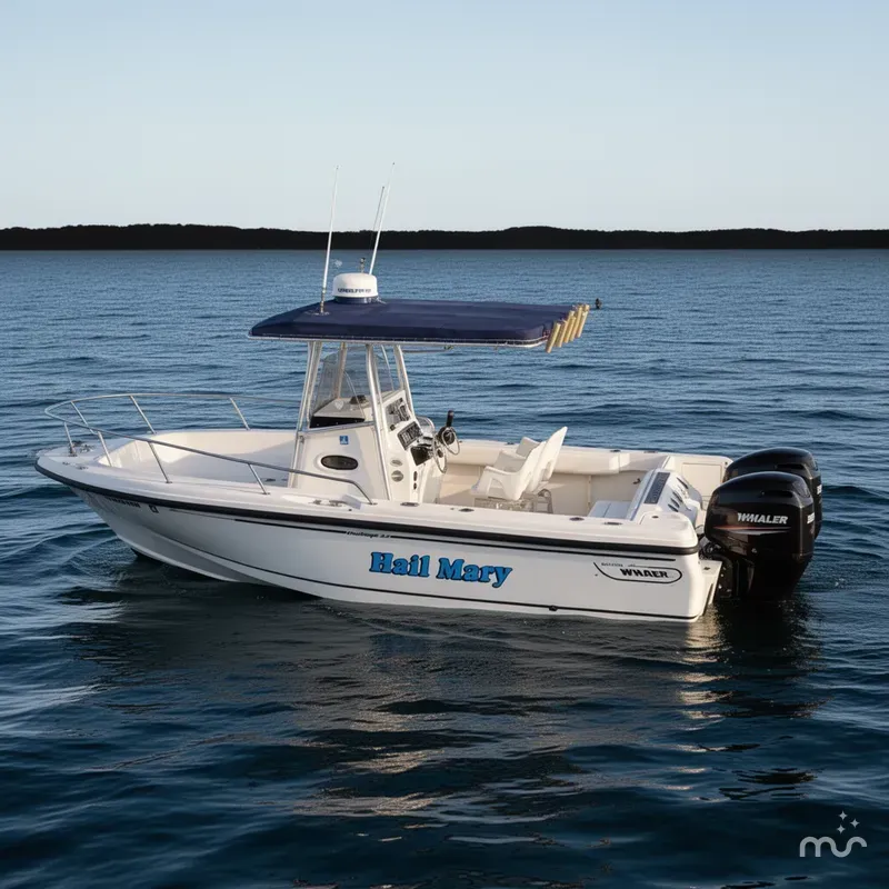 Slide: The Image of Boston Whaler 23 Outrage 2000 - 2