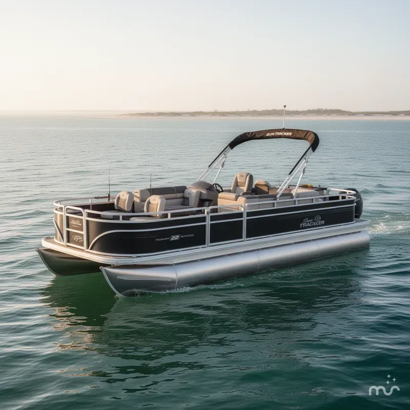Slide: The Image of Sun Tracker Fishin' Barge 22 XP3 2026 - 2