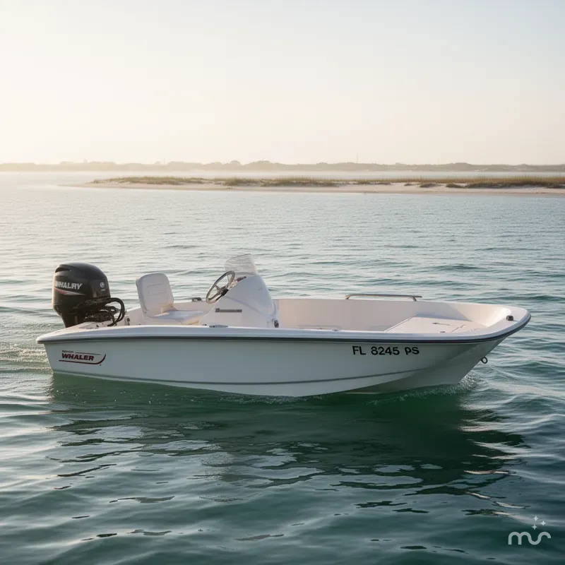 Slide: The Image of Boston Whaler 13 Ss 2014 - 2