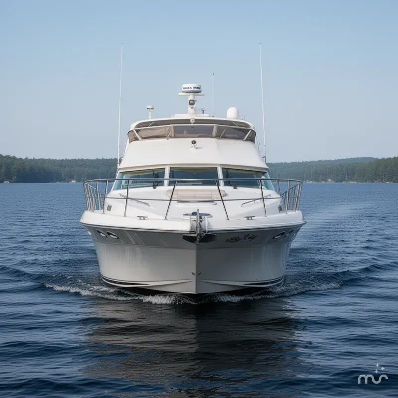 Slide: The Image of Sea Ray 420 Aft Cabin 1997 - 1