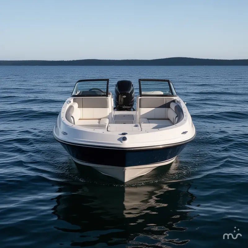 Slide: The Image of Bayliner 190 Deck Boat 2017 - 1
