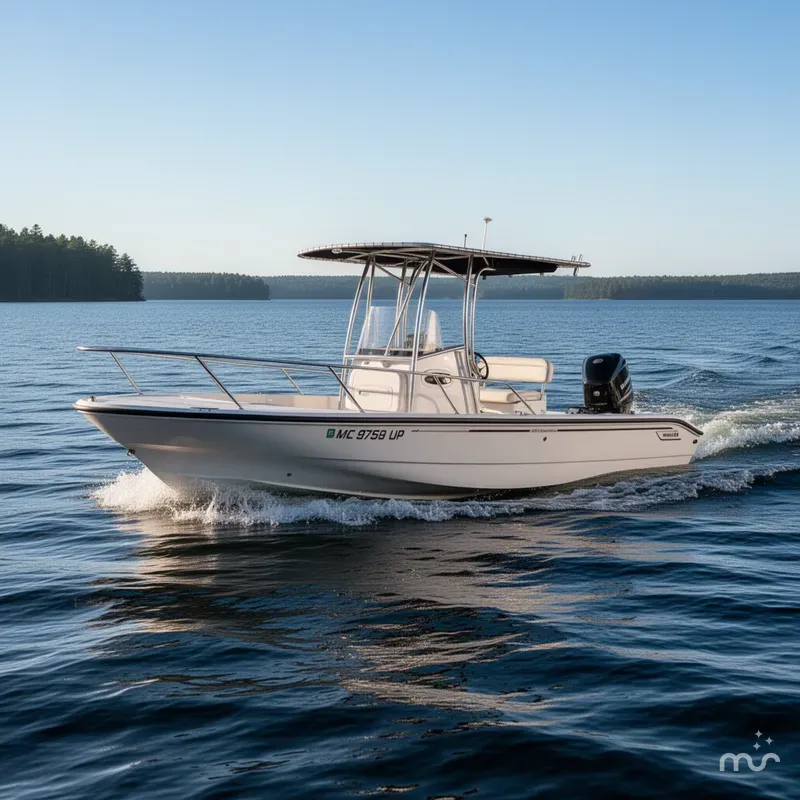 Slide: The Image of Boston Whaler 220 Dauntless 2004 - 4