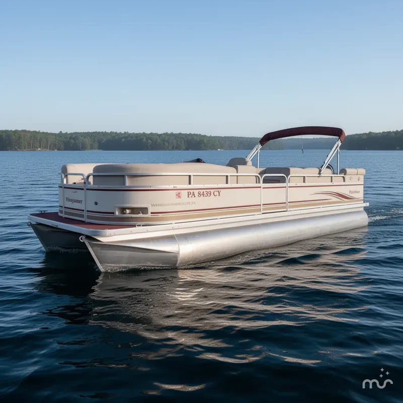 The Image of Playbuoy Windjammer Elite 24 Pontoon 2005 - 0