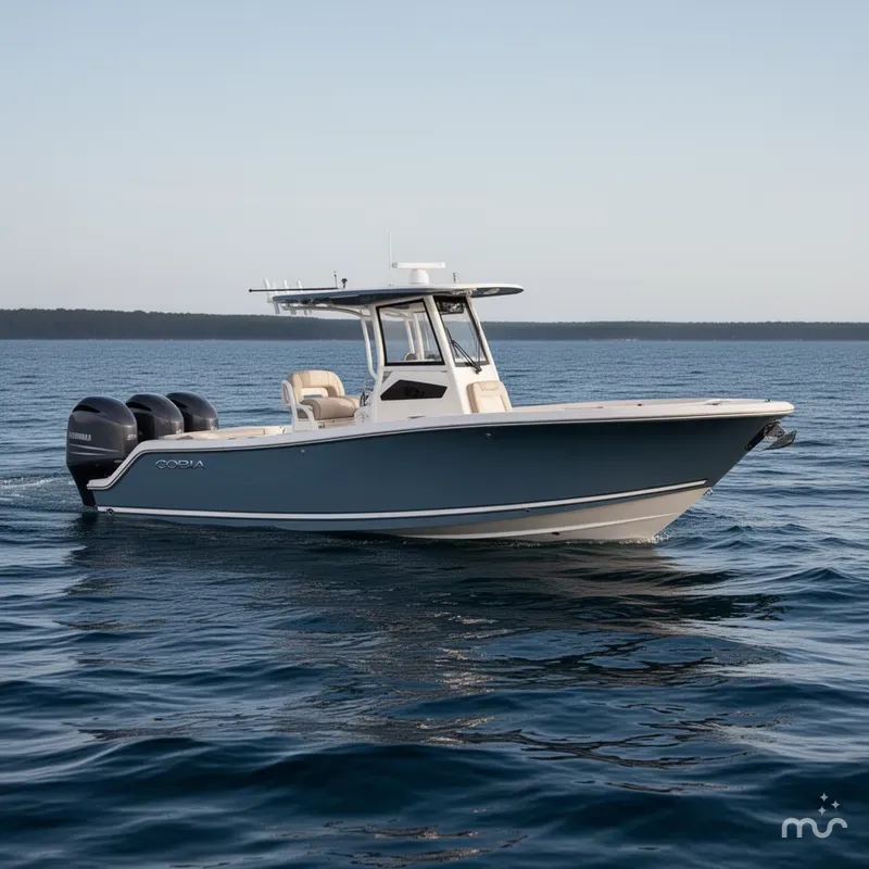 Slide: The Image of Cobia 245 Center Console 2026 - 2