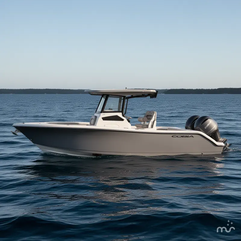 Slide: The Image of Cobia 245 Center Console 2026 - 2