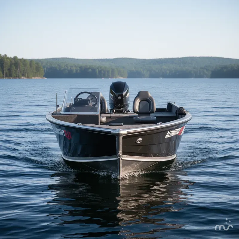 Slide: The Image of Alumacraft Competitor 195X Side Console 2026 - 1
