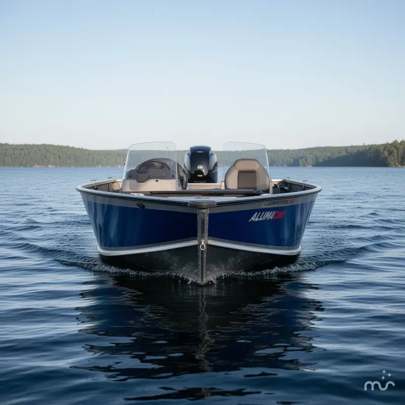 Slide: The Image of Alumacraft Competitor 185X Side Console 2026 - 1