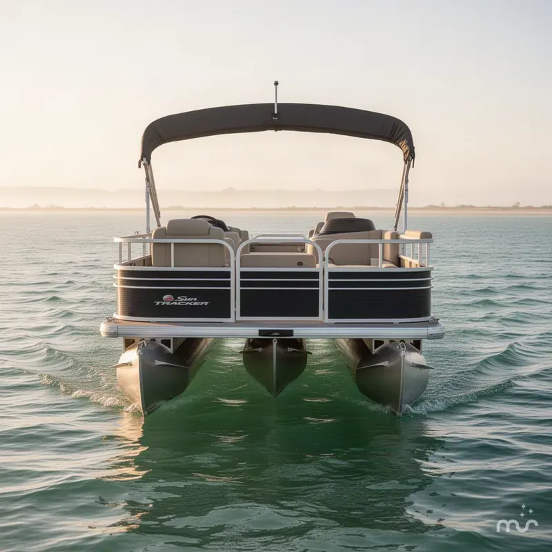 Slide: The Image of Sun Tracker Fishin' Barge 20 DLX 2020 - 3