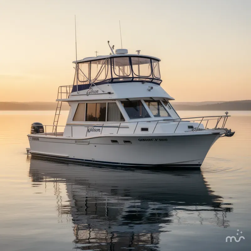 Slide: The Image of Gibson 5500 Flybridge 2006 - 2