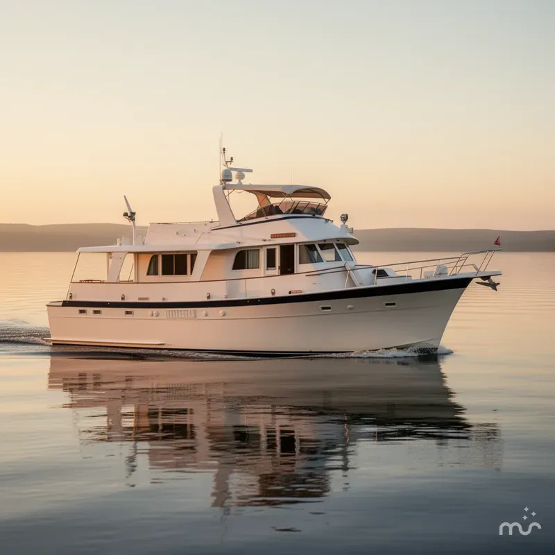 The Image of Hatteras 58 Long Range Cruiser 1975 - 0