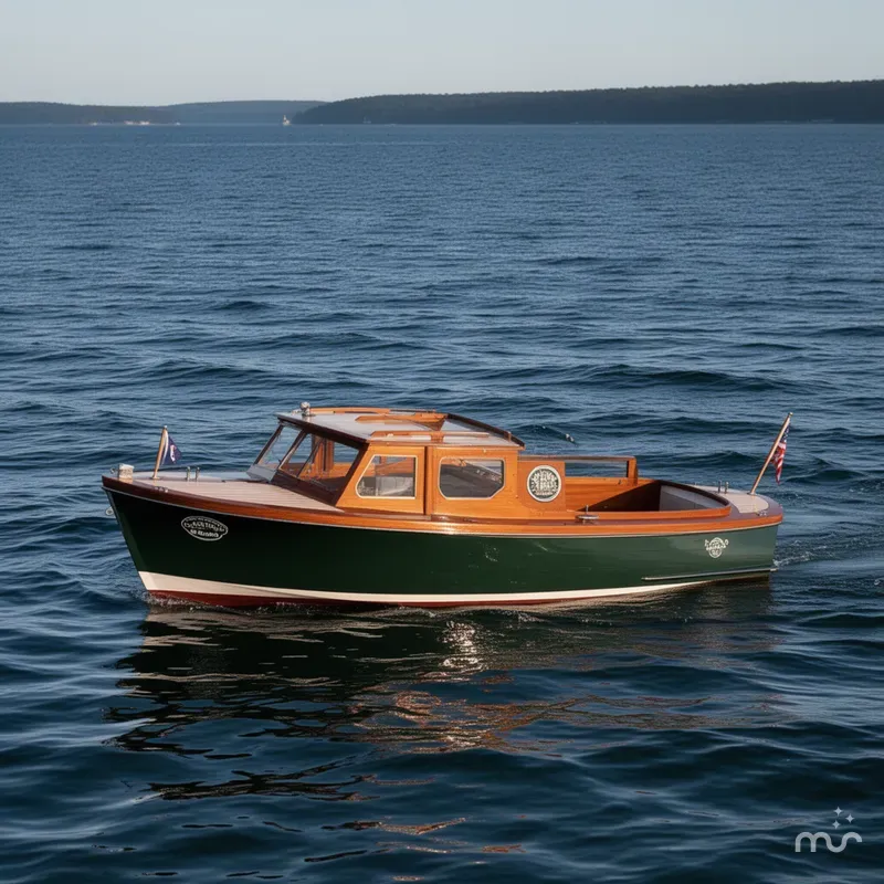 Slide: The Image of Castine Harbor Launch 2003 - 2