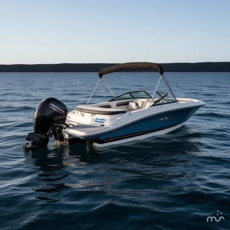Slide: The Image of Sea Ray SPX 190 Outboard 2021 - 2