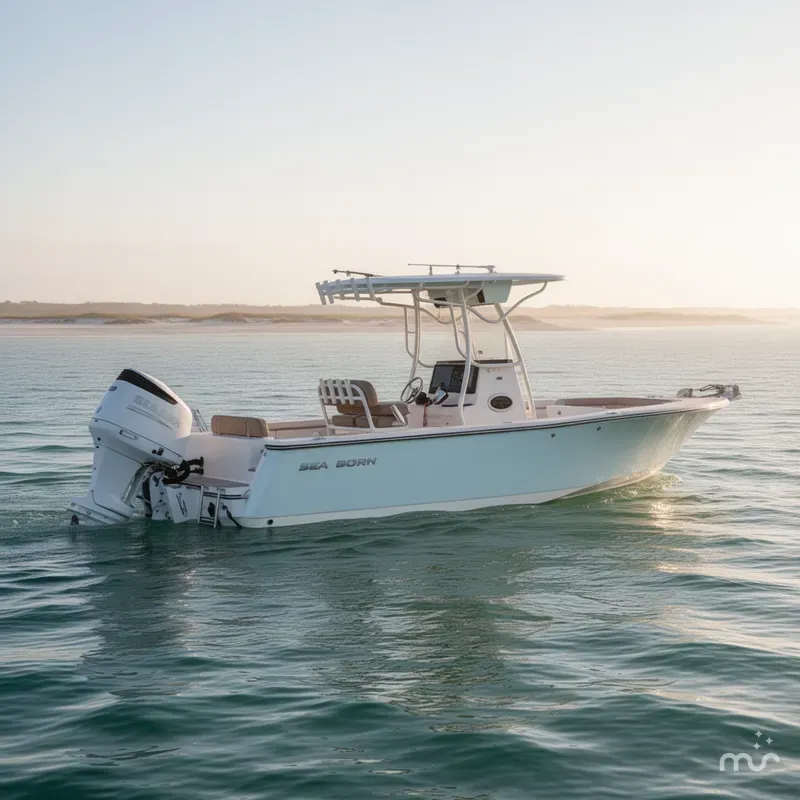 Slide: The Image of Sea Born LX24 Center Console 2021 - 4