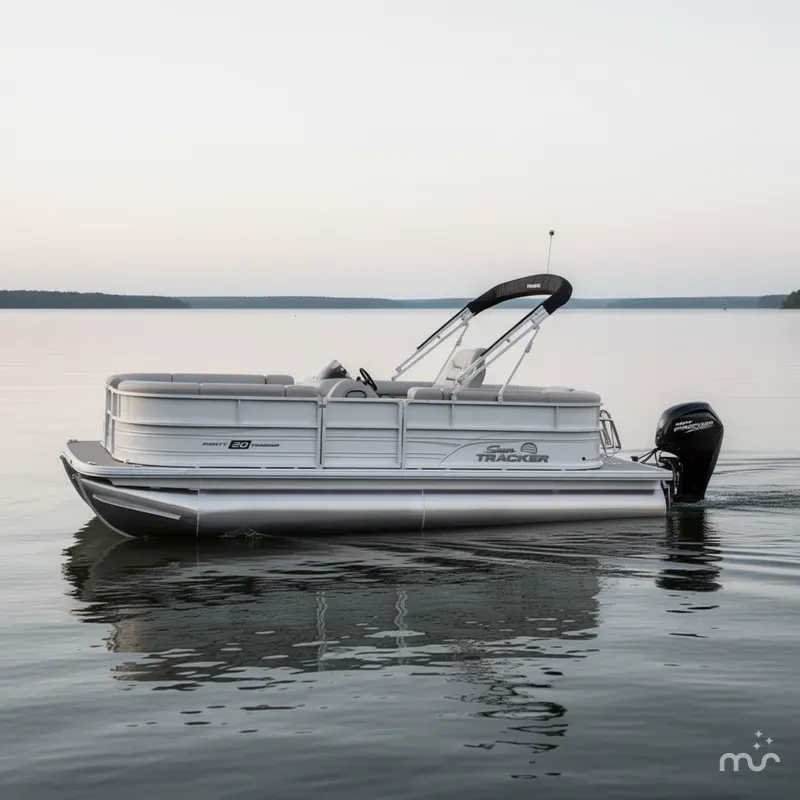 The Image of Sun Tracker Party Barge 20 DLX 2026 - 0
