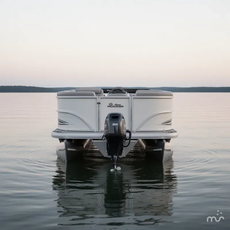 Slide: The Image of Sun Tracker Party Barge 20 DLX 2026 - 3