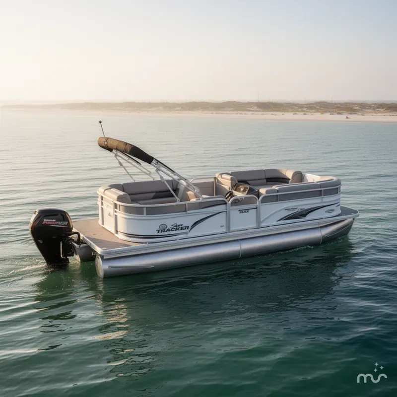 The Image of Sun Tracker Party Barge 20 DLX 2026 - 0