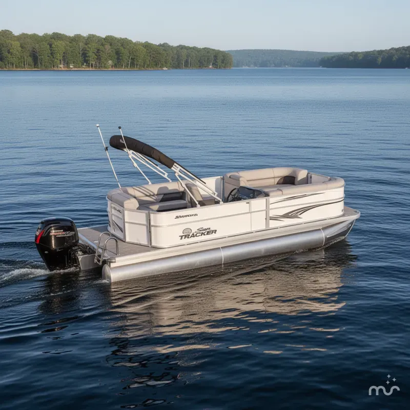 The Image of Sun Tracker Party Barge 20 DLX 2026 - 0