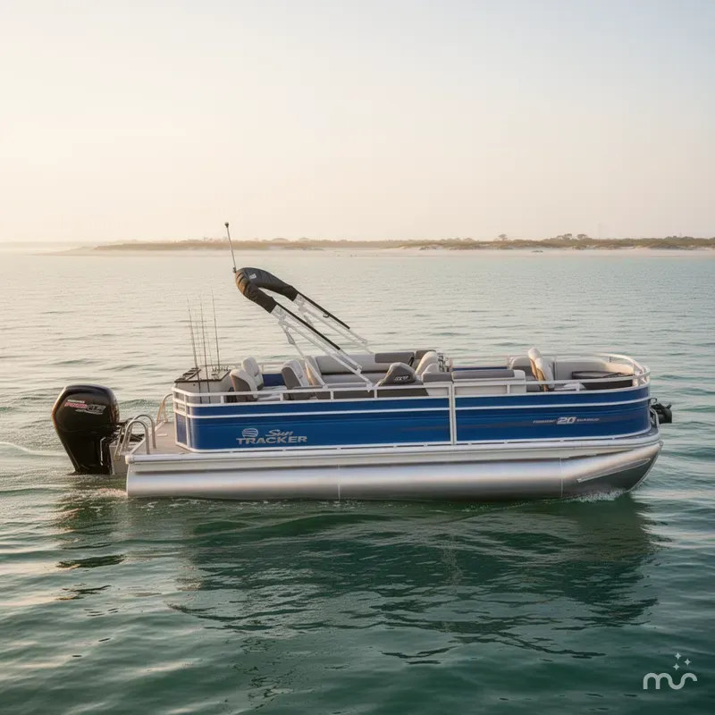 The Image of Sun Tracker Fishin' Barge 20 DLX 2026 - 0