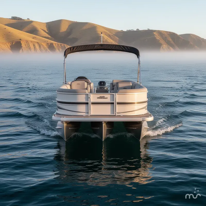 Slide: The Image of Sun Tracker Party Barge 22 XP3 2026 - 1