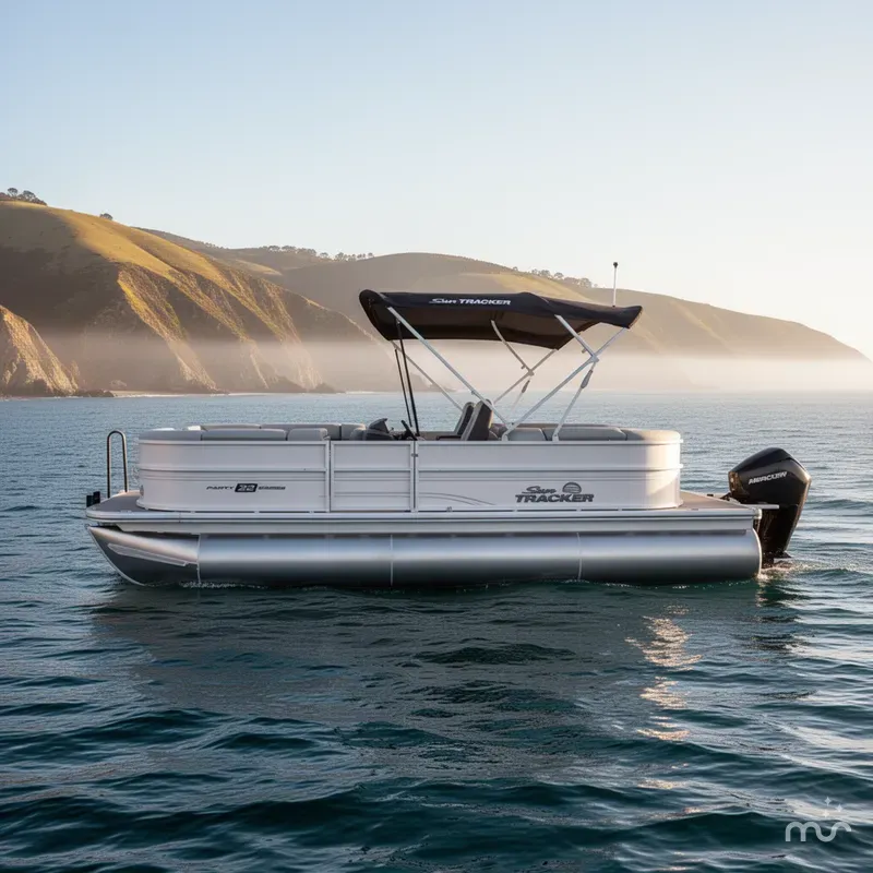 Slide: The Image of Sun Tracker Party Barge 22 XP3 2026 - 2