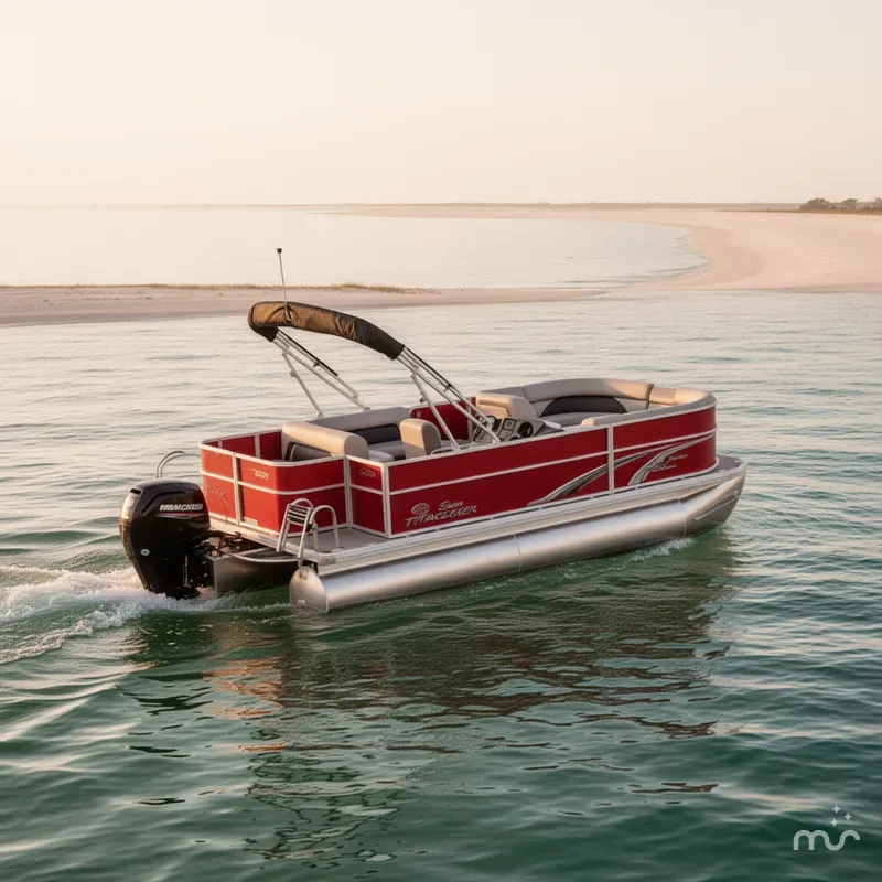 The Image of Sun Tracker Party Barge 18 DLX 2026 - 0