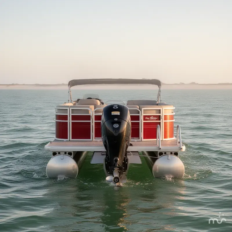 Slide: The Image of Sun Tracker Fishin' Barge 22 DLX 2026 - 2