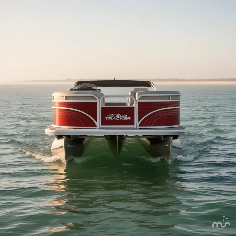 Slide: The Image of Sun Tracker Fishin' Barge 22 DLX 2026 - 3