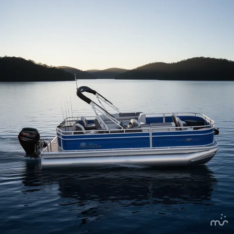 The Image of Sun Tracker Fishin' Barge 20 DLX 2026 - 0