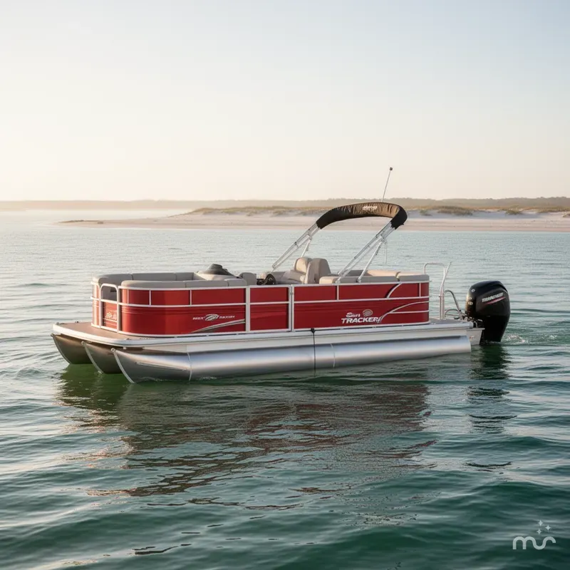 The Image of Sun Tracker Party Barge 22 DLX 2026 - 0