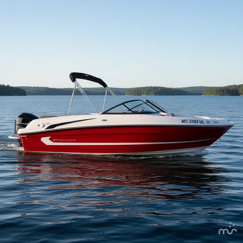 Slide: The Image of Bayliner VR4 Bowrider I/O 2020 - 2