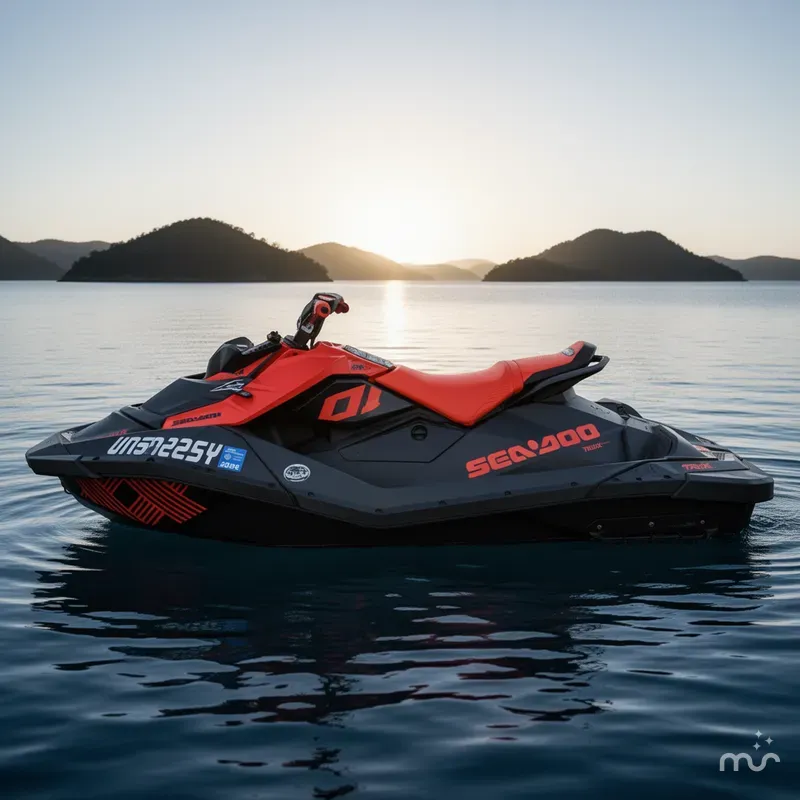 Slide: The Image of Sea-Doo Spark Trixx 2up iBR Sound System 2021 - 2