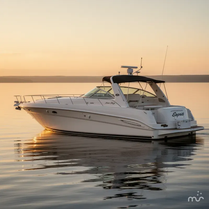 Slide: The Image of Sea Ray Sundancer 460 2000 - 2