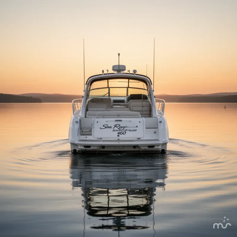 Slide: The Image of Sea Ray Sundancer 460 2000 - 3