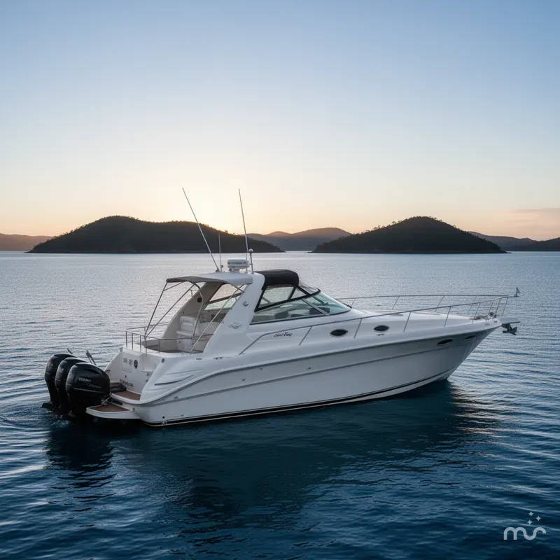 Slide: The Image of Sea Ray Sundancer 330 1996 - 0