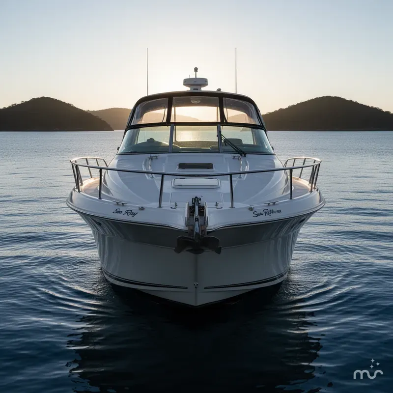 Slide: The Image of Sea Ray Sundancer 330 1996 - 1