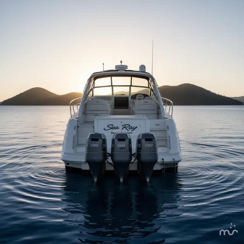 Slide: The Image of Sea Ray Sundancer 330 1996 - 3