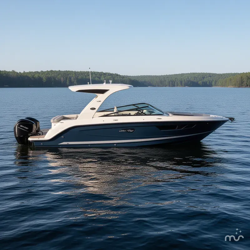 Slide: The Image of Sea Ray SLX 310 Outboard 2025 - 2