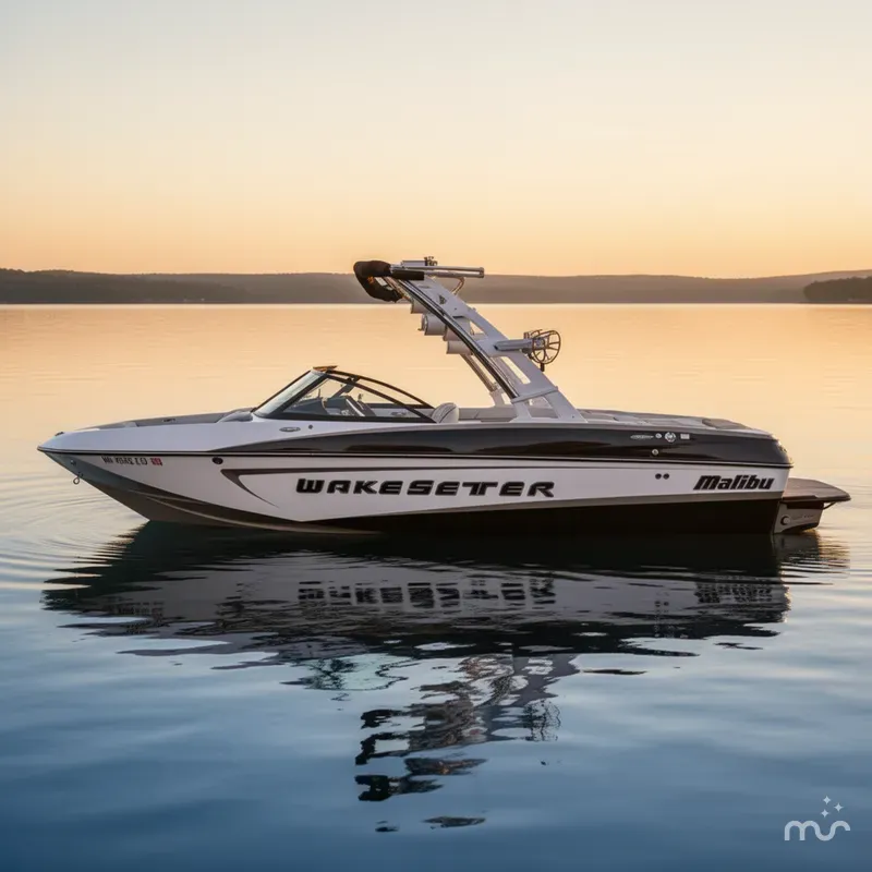 Slide: The Image of Malibu Wakesetter 21 VLX 2014 - 2
