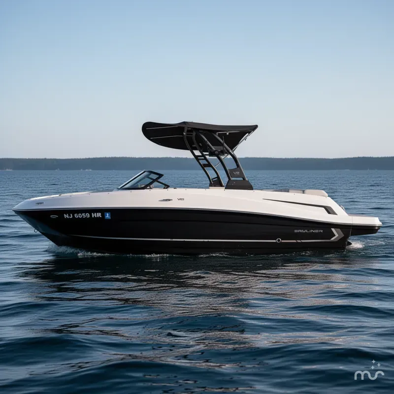 Slide: The Image of Bayliner VR5 Bowrider 2022 - 2