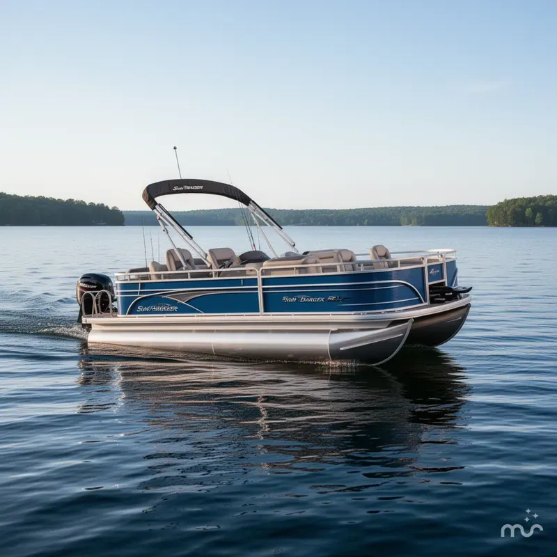 The Image of Sun Tracker Fishin' Barge 20 DLX 2026 - 0